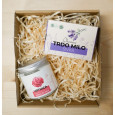 Darilni paket - zeliščno maslo za telo in trdo milo