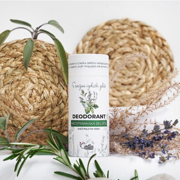 Bio zeliščni deodorant Mediteranska zelišča