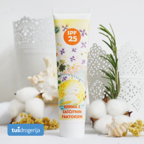 Otroška spf 25 krema za zaščito pred soncem