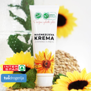 Magnezijeva krema z arniko in meto