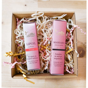 Darilni paket maskara in lipoil