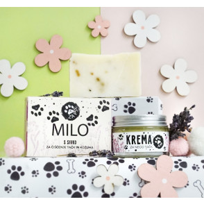 Krema in milo za pse